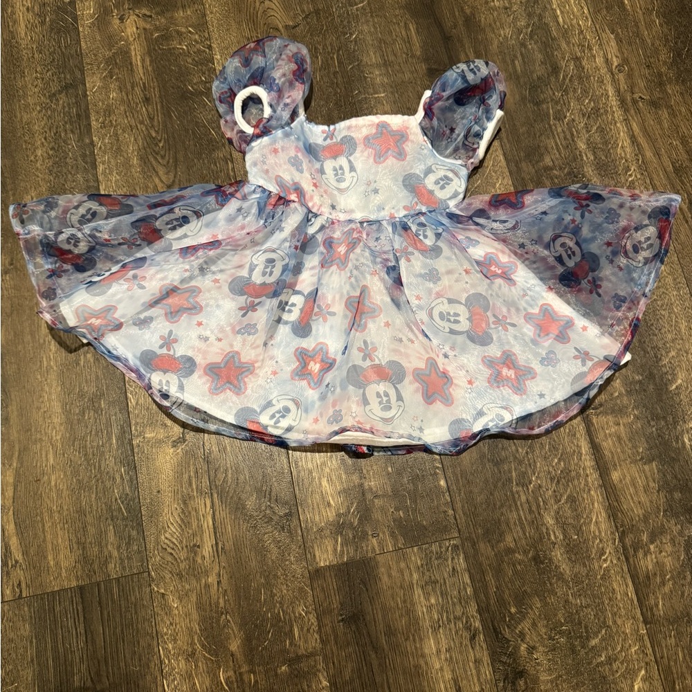 Disney Junior Minnie Mouse Sheer Dress
